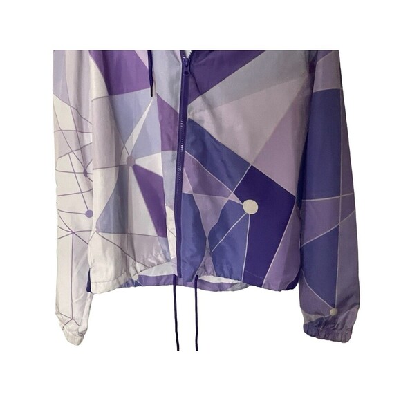 Disney Jacket Womens Medium Purple Magic Kingdom Tomorrowland Full Zip Coat - Picture 9 of 16